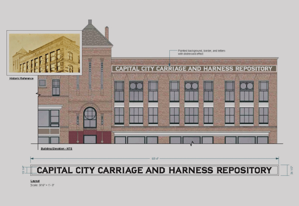 BUILDING SIGNS 10 Capital City Carriage Harness Repository