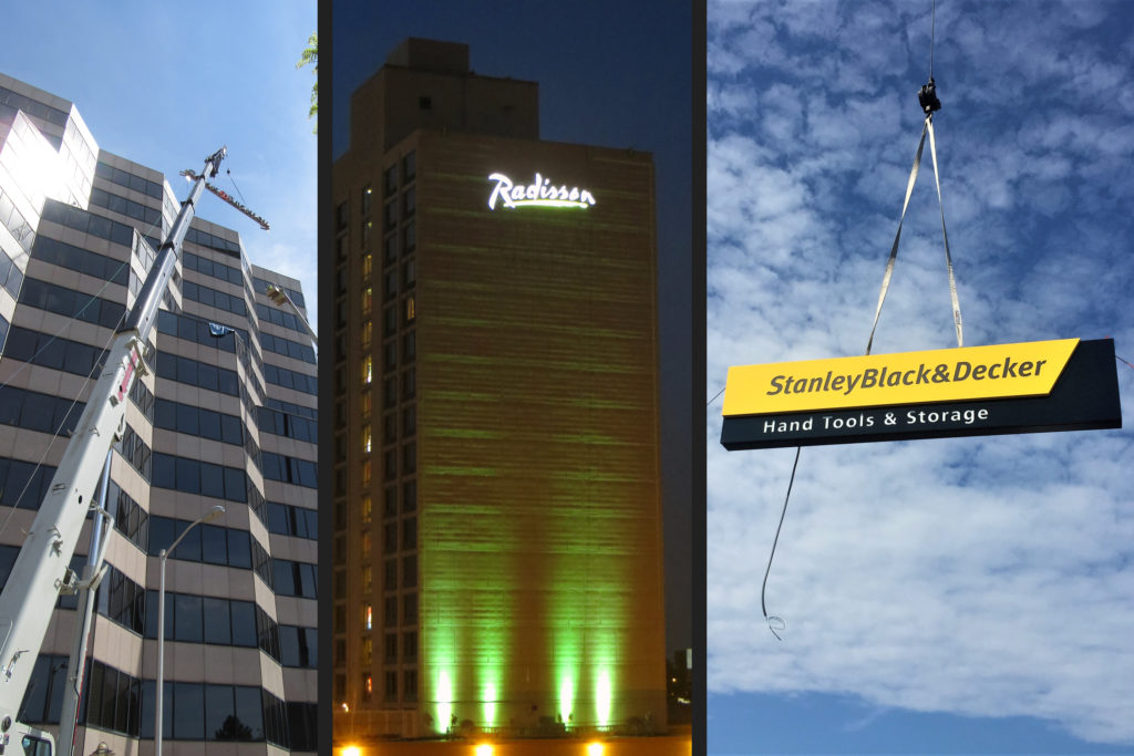 BUILDING SIGNS 7 RADISON, STANLEY, COHN REZNICK HIGH RISE
