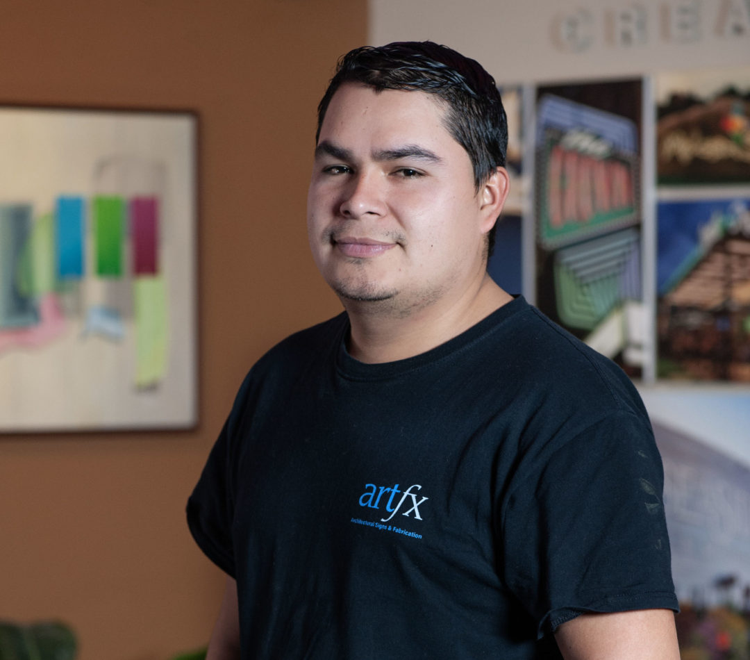 Jerry Castillo Architectural Signage Fabrication & Design Team | ARTfx